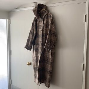 Vintage Woolrich Reversable Sweater Coat
